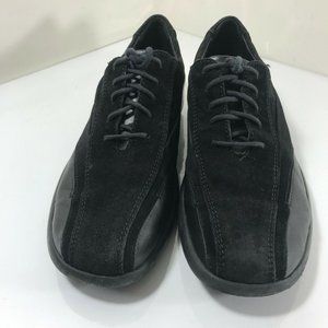 Stonefly Climacontrol  Black Suede Leather Shoes